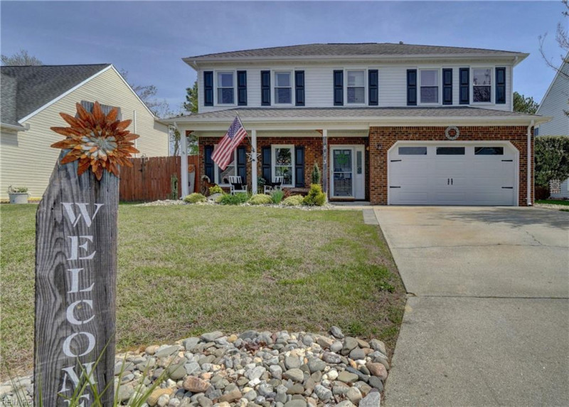 For Sale 813 Whispering Woods Virginia Beach Va 4 Beds 3 Baths