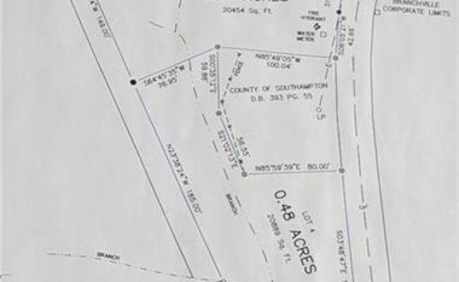 Lot 2 Branch Bridge Street, Southampton County, VA 23828