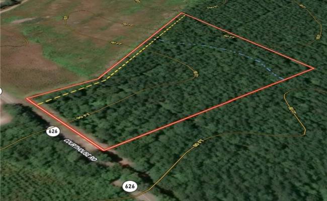 8.06ac Courthouse Road, Sussex County, VA 23890