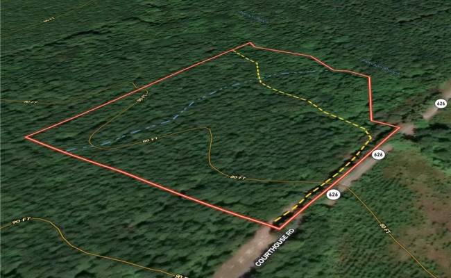 10.1ac Courthouse Road, Sussex County, VA 23890