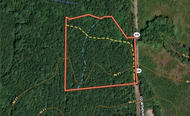 10.1ac Courthouse Road, Sussex County, VA 23890