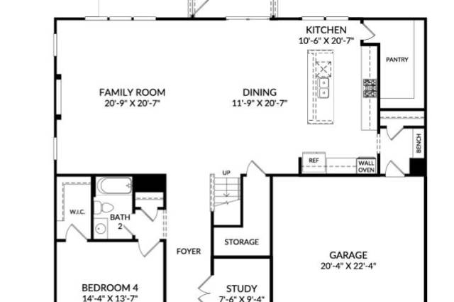 1st Floor Layout