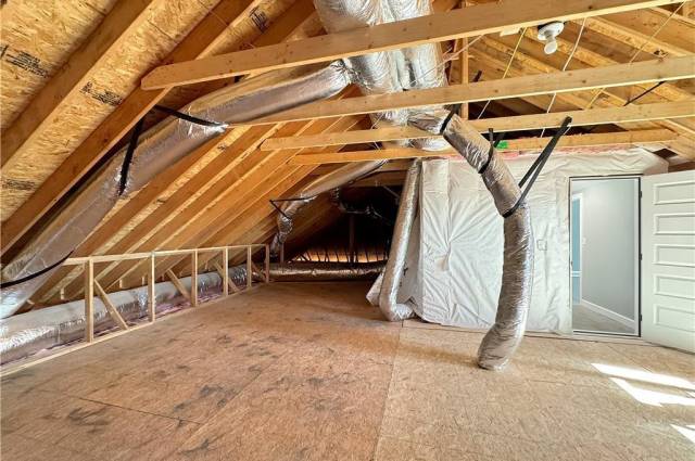 Finished Attic Space (fixtures, finishes and upgrades may vary from build to build)