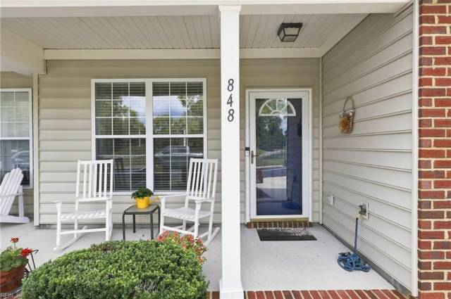 Sit on the porch with your favorite beverage anytime of the day or night